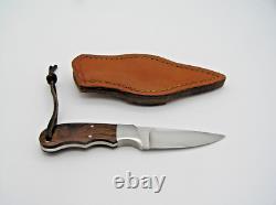 B B STEVENS, Ohio Handmade Fixed Blade Hunting Knife MINTY