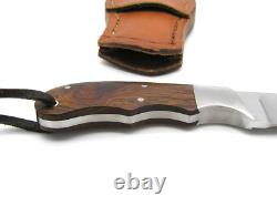 B B STEVENS, Ohio Handmade Fixed Blade Hunting Knife MINTY