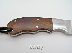 B B STEVENS, Ohio Handmade Fixed Blade Hunting Knife MINTY
