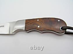B B STEVENS, Ohio Handmade Fixed Blade Hunting Knife MINTY