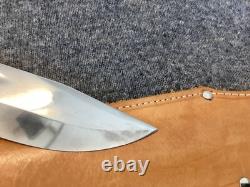 BARON West GERMANY STAG HUNTING BOWIE KNIFE & SHEATH