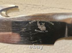 BEAUTIFUL CUSTOM HAND MADE FIXED BLADE KNIFE (Dale M Williams IL) HIGH QUALITY BEAUTIFUL CUSTOM HAND MADE FIXED BLADE KNIFE (Dale M Williams IL) HIGH QUALITY