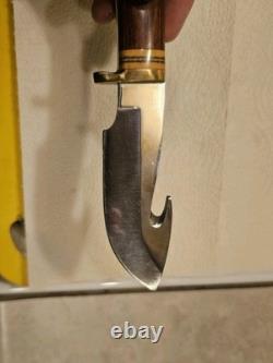 BEAUTIFUL CUSTOM HAND MADE FIXED BLADE KNIFE (Dale M Williams IL) HIGH QUALITY