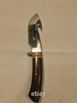 BEAUTIFUL CUSTOM HAND MADE FIXED BLADE KNIFE (Dale M Williams IL) HIGH QUALITY