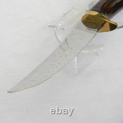 BROWNING USA vintage 1960th 40181 TRAILING POINT KNIFE, custom sheath, orig box