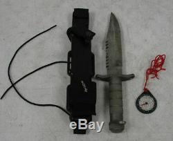 BUCK 184 Buckmaster Fixed Blade Survival Knife USA with Sheath
