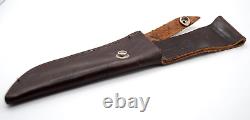 BULLDOG Brand Fixed Blade Hunting Knife WithSheath Used in Very Good Condition