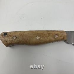 Bark River Knife & Tool With Original Sheath 1st First production run Vintage NICE