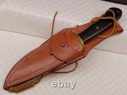 Bark River Knives 1855 Hunting Bowie Sabre Amazing Condition Never Carried