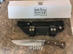 Bark River Knives Dark Timber Grizzly Green Micarta CPM3V Discontinued
