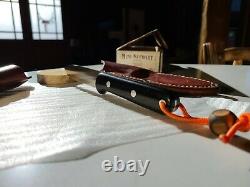 Bark River Knives Mini Kephart CPM-3V Black G10 Kephart After Your Own
