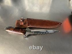 Barminski Custom Handmade Bowie Hunting Knife Collectible Vintage Pair
