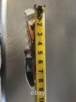 Barminski Custom Handmade Bowie Hunting Knife Collectible Vintage Pair