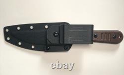 Bastinelli Creations Silence Slim Fixed Knife Used 2 Different Sheath Mounts