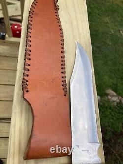 Beautiful WINCHESTER BOWIE KNIFE 14 1/4' With Custom Sheath