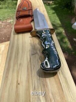 Beautiful WINCHESTER BOWIE KNIFE 14 1/4' With Custom Sheath