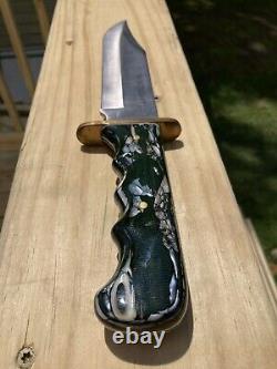 Beautiful WINCHESTER BOWIE KNIFE 14 1/4' With Custom Sheath