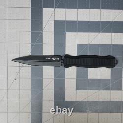 Benchmade 133BK Fixed Blade Knife 4.5in Stainless Straight Edge, Sheath