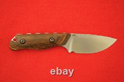 Benchmade 15017 Hidden Canyon Hunter Cpm-s30v Stabilized Wood Fixed Blade Knife