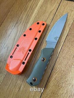 Benchmade 15600-01 Raghorn Prototype Fixed Blade Hunting Knife Displayed Only