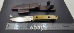 Benchmade 163-1 Bushcrafter Fixed Blade Knife, CPM-S30V Blade, G10 Handle #32