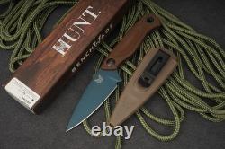 Benchmade Dacian 203 Blue Denim Micarta CPM-MagnaCut Stonewash Fixed Blade