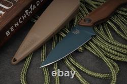 Benchmade Dacian 203 Blue Denim Micarta CPM-MagnaCut Stonewash Fixed Blade