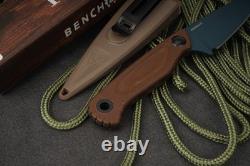 Benchmade Dacian 203 Blue Denim Micarta CPM-MagnaCut Stonewash Fixed Blade