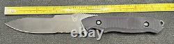 Benchmade Nimravus Knife 4.5 Black 140SBK EC Military Issued with NSN