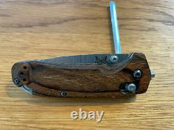 Benchmade North Fork Knife CPM-S30V Blade Dymondwood Handle 15031-2