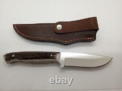 Boker Arbolito Stag FB Exclusive Fixed Blade Knife. NIB