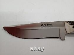 Boker Arbolito Stag FB Exclusive Fixed Blade Knife. NIB