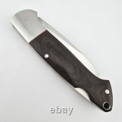 Boker Davis Classic Hunter Folder 3.5 N690BO Blade Canvas Micarta Handle 110624