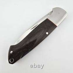 Boker Davis Classic Hunter Folder 3.5 N690BO Blade Canvas Micarta Handle 110624