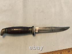 Boker Double Set Of Vintage Knives In Original Sheath. Rare