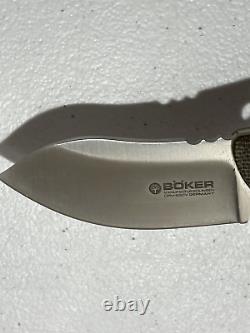 Boker Fixed blade knife Vox Leather Sheath Hunting