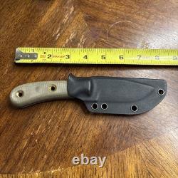 Boker Micro Tracker Fixed Blade Knife, Micarta Handles, Kydex Sheath 02BO076