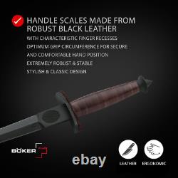 Boker Plus V-42 Devil's Brigade 2.1 Fixed Knife 7.01 Blade 1095 02BO109