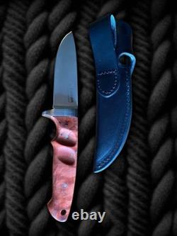 Böker Solingen Integral II Walnut Fixed Blade Knife 440C Germany NIB with Sheath