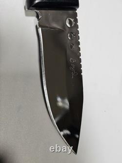 Boyd Custom Handmade Fixed Blade Knife with Sheath Made In USA