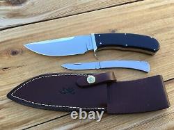 Browning 751 Expedition Hunting Knife & 751a Folding Knife Mint In Box Japan