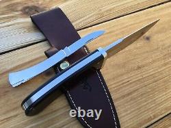 Browning 751 Expedition Hunting Knife & 751a Folding Knife Mint In Box Japan