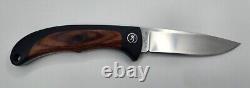 Browning 815 Hiro Seki Japan AUS-8A Drop Point Fixed Blade Hunting Knife Vintage