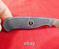 Browning Mod 255 Wasatch 3 Pc Knife Set Guthook Clever & Caper Knife &Saw Japan