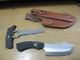Browning Processing Knife Set Skinner & Saw WithLeather Sheath Japan Rare Wasatch