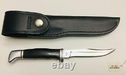 Buck 102 U. S. A. Woodsman 2 Liner Fixed Blade Knife -1967/1972 Double Stamp