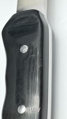 Buck 106 Hatchet Hunter Axe Black Original Leather Sheath Made in USA