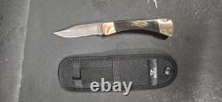 Buck 110 Knife Buffalo Horn Handle Scales Custom Hunting Pocket 2025