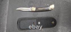 Buck 110 Knife Buffalo Horn Handle Scales Custom Hunting Pocket 2025