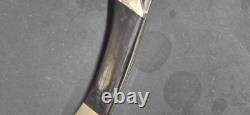 Buck 110 Knife Buffalo Horn Handle Scales Custom Hunting Pocket 2025